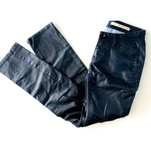dkny • black coated jeans• sz 27